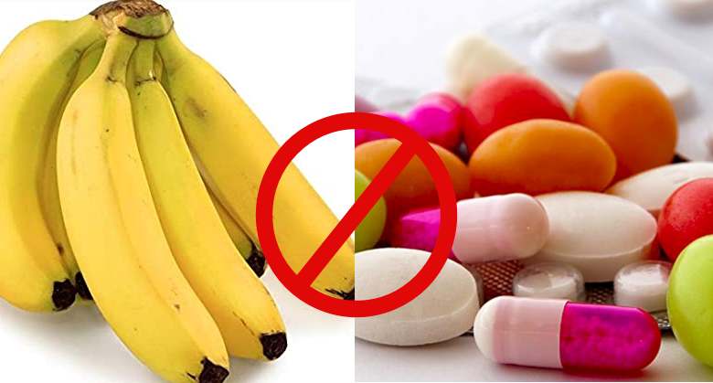 Never eat bananas when you take this medication. Many people probably do not know this