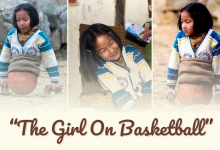 The Girl On Basketball