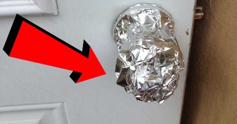 Here’s Why It’s a Good Idea to Wrap Your Doorknob With Foil