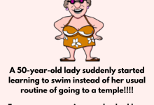 A 50 year old lady suddenly started learning to swim2 e1725087370436