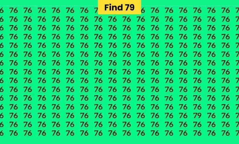 Find 79 among 76