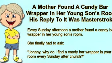 A Mother Found A Candy Bar Wrapper In Her Young Son’s Room