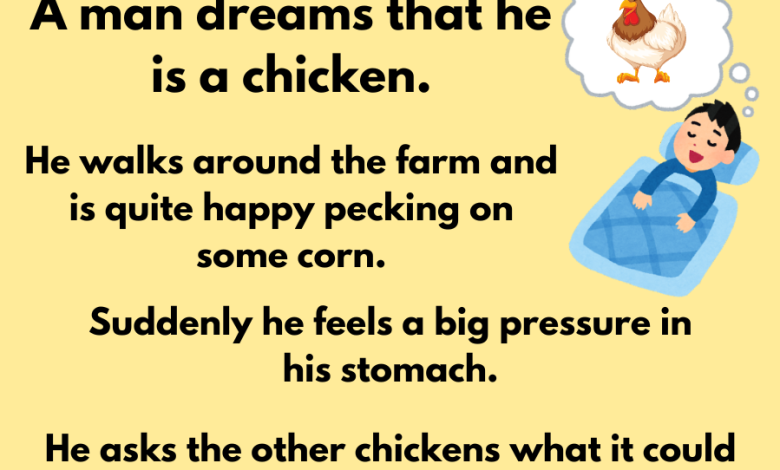 A man dreams that he is a chicken e1726645400793