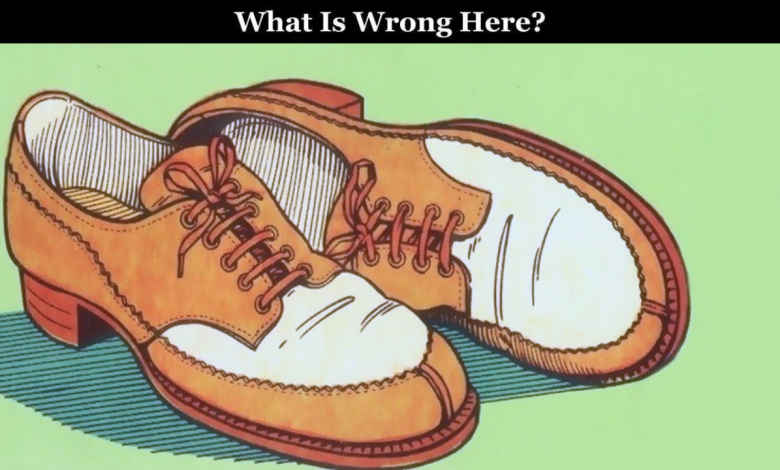 Can You Spot The Mistake In These Shoes In 10 Seconds4