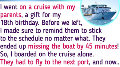 I Abandoned My Parents on an Island To Get My Cruise on Time