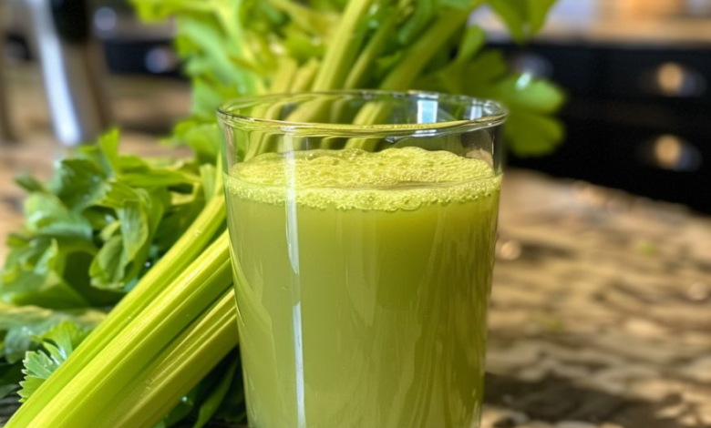 I Drank A Shot Of Celery Juice Each Morning For A Week