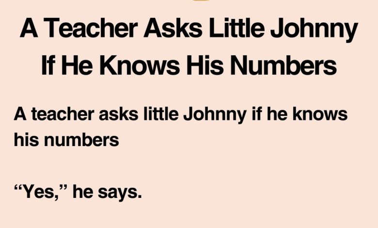 FB A Teacher Asks Little Johnny