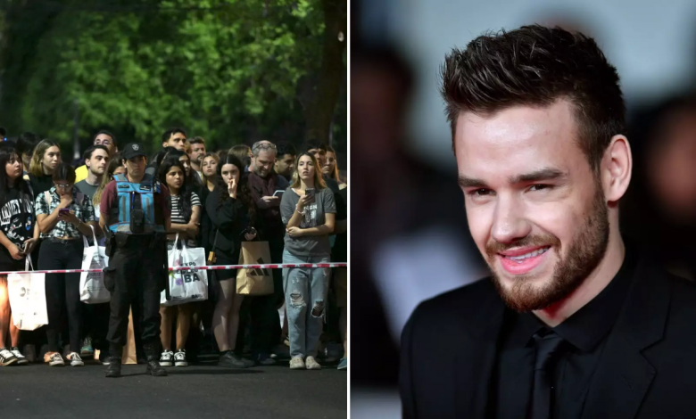 Fans Gather Outside Hotel To Pay Tribute To Liam Payne Following His Death Aged 31