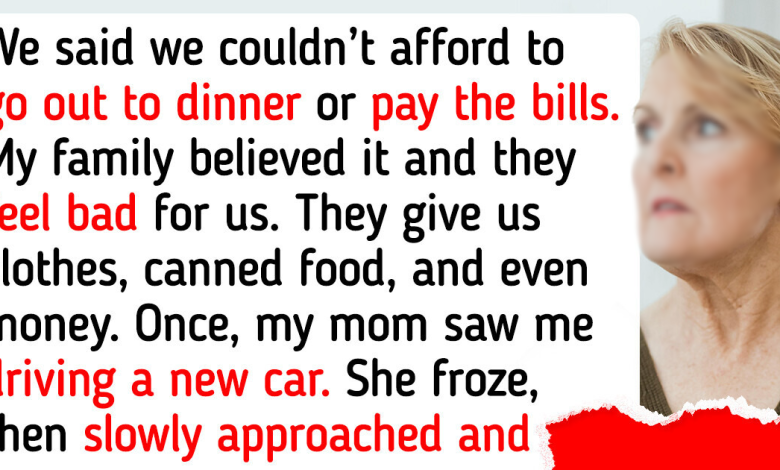 My Husband and I Pretend to Be Poor and My Family Thinks Were Struggling