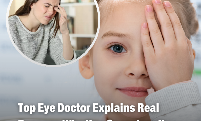 Top Eye Doctor Explains Real Reasons Why You Occasionally Get A twitch In Your Eye